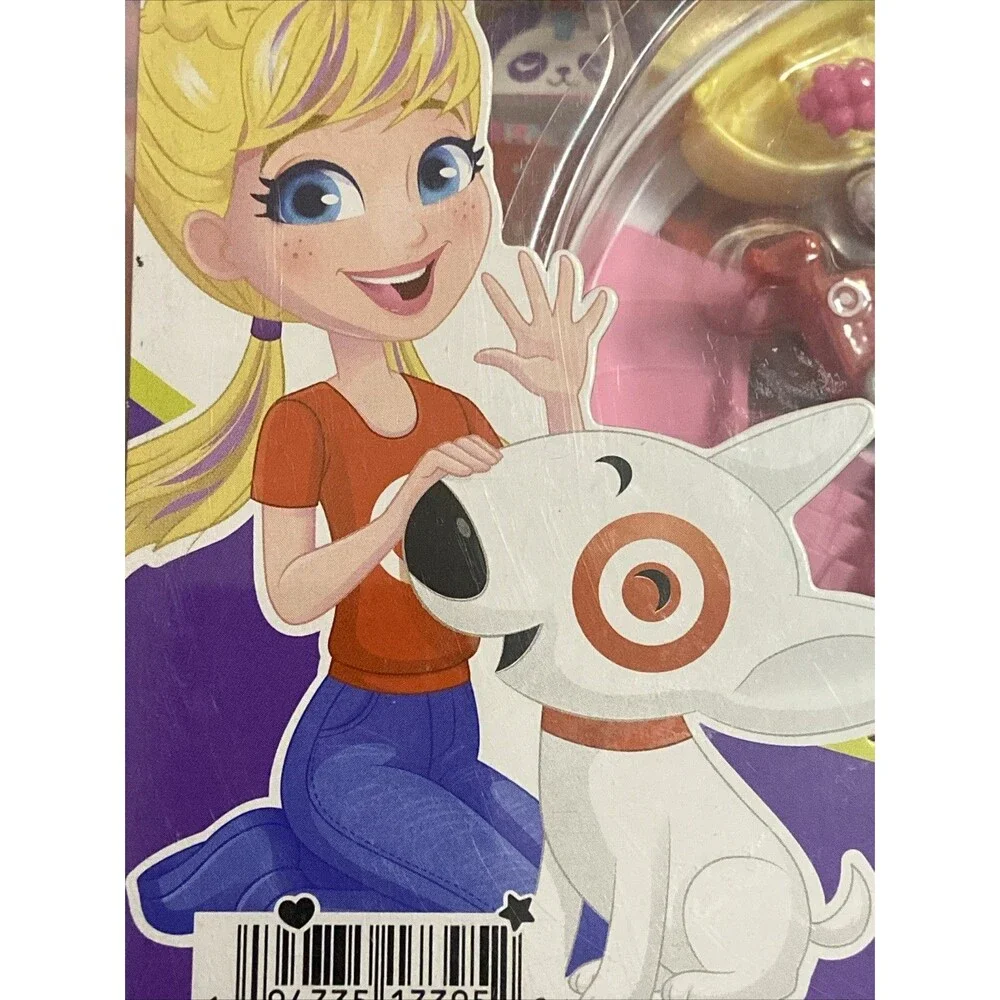 Polly Pocket TARGET BULLSEYE ADVENTURE Exclusive Playset NWT Doll Mini - Picture 4 of 13